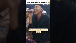 Download lagu korban nada tinggi 😂😂  #shorts #sholawat #qori #mughrom mp3