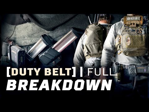 Will's Duty Belt: What's On It & Why