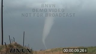 preview picture of video '5/22/2008 Kansas Tornado Outbreak stock video'