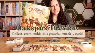 Oakspire Preview! | Collect, craft, build: it's a peaceful, puzzle-y cycle!