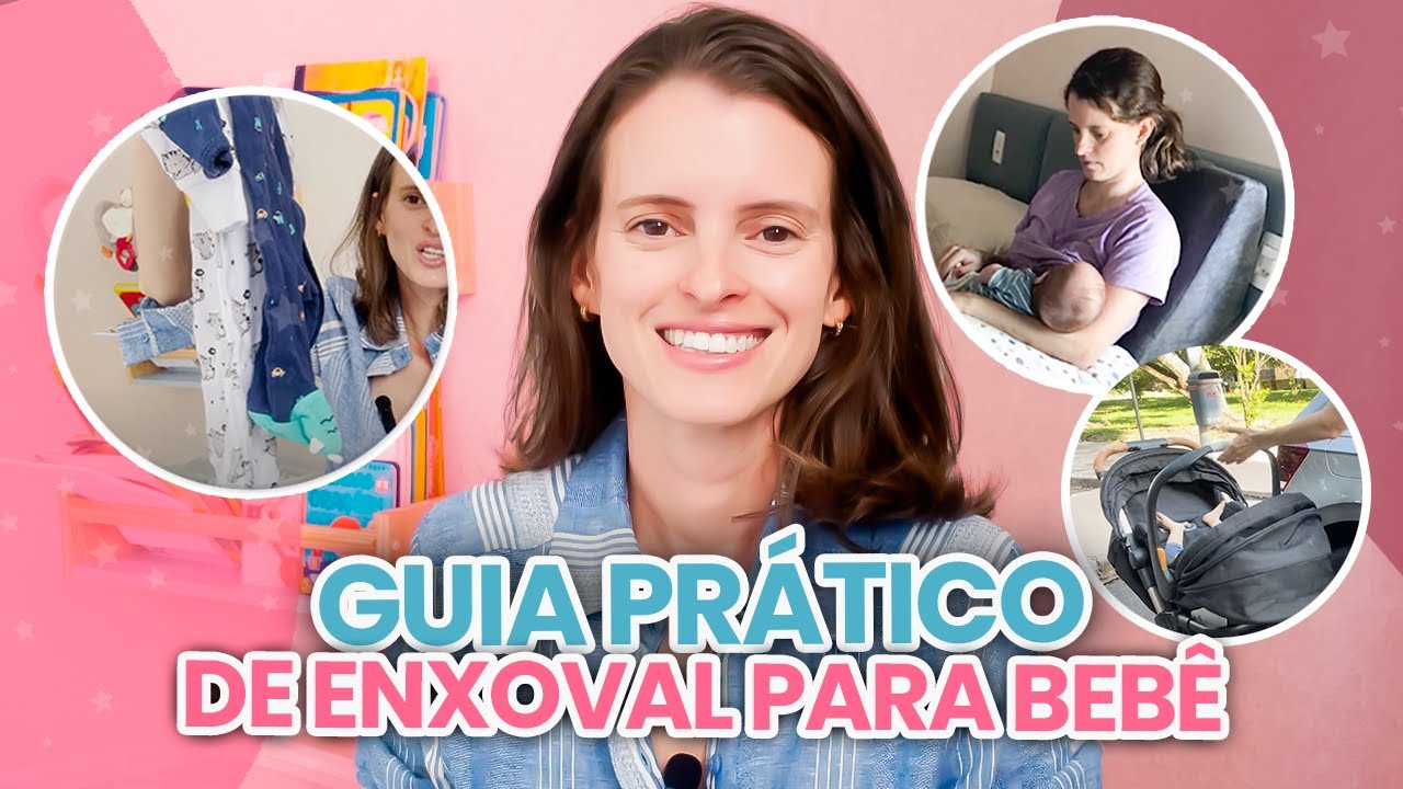 Guia completo do ENXOVAL DE BEBÊ para mães de primeira viagem