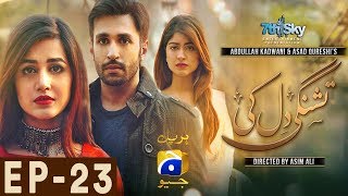 Tishnagi Dil Ki - Episode 23 | Har Pal Geo - YouTube