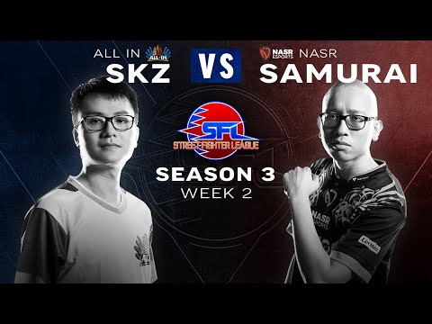 SKZ (Seth) vs. NASR Samurai (Kage) - Bo3 - Street Fighter League Pro-US - Season 3 Week 2