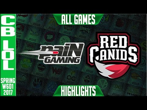 PAIN vs RED Highlights Game 1 - CBLoL W6D1 Spring 2017 - PAIN vs RED G1