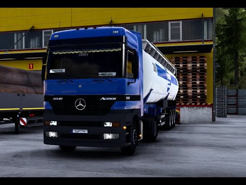 [ETS2, 1.40][Promods V2.55] Mercedes Benz Actros MP1 1840 - Stuttgart[GER] - Reute[A]