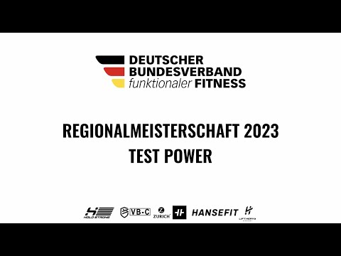 DBVfF DM 2023 - Regionalmeisterschaft Test POWER