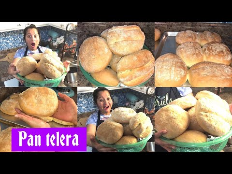 COMO HACER PAN TELERA PASO A PASO🔴