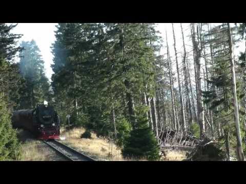 Mit der Brockenbahn von Wernigerode auf den Brocken