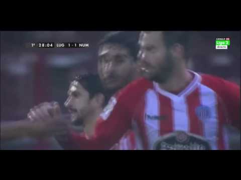 lugo-numancia gol jonathan pereira