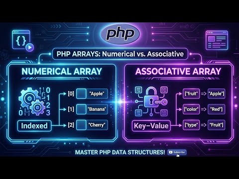 Php Array Tutorial Learn Numeric Associative Arrays With Clear Visual Examples
