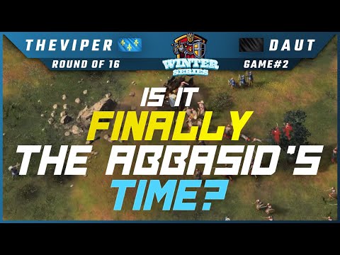 TheViper vs DauT - $2,000 Winter Series - Ro32 (Game 2) - Age of Empires 4