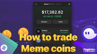 HOW TO TRADE MEME COINS ON SOLANA NETWORK USING DEXTOOLS!
