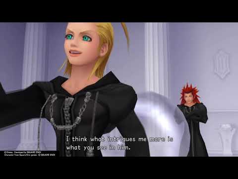 Kingdom Hearts Re:Chain of Memories (PS4) Cutscene #10 Larxene and Axel discuss Sora