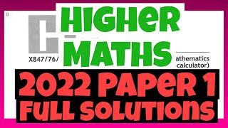Higher 2022 Paper 1