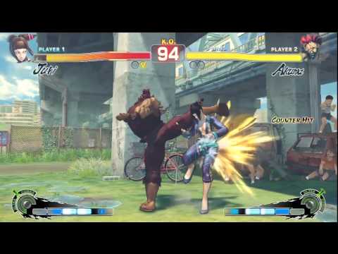 [SSFIVAE] GoldenBoy (Juri) Vs. Sin-E (Akuma) - 8-25-12