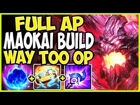 FULL AP MAOKAI SEASON 9 BUILD! THIS IS WAY TOO OP! TOP Lane Maokai vs Mundo Season 9 Ranked Gameplay