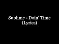 Sublime - Doin' Time (Lyrics HD)