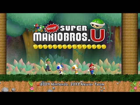 Newer Super Mario U 100% Complete Walkthrough