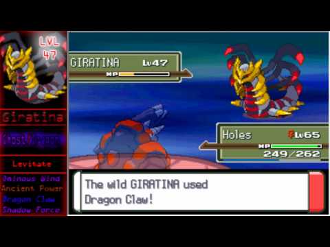 Lets Play Pokemon Bloody Platinum Part 44 Vs Giratina