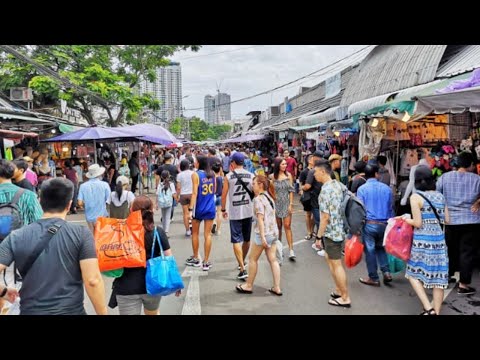 Mercado Chatuchak em Bangkok, Tailândia