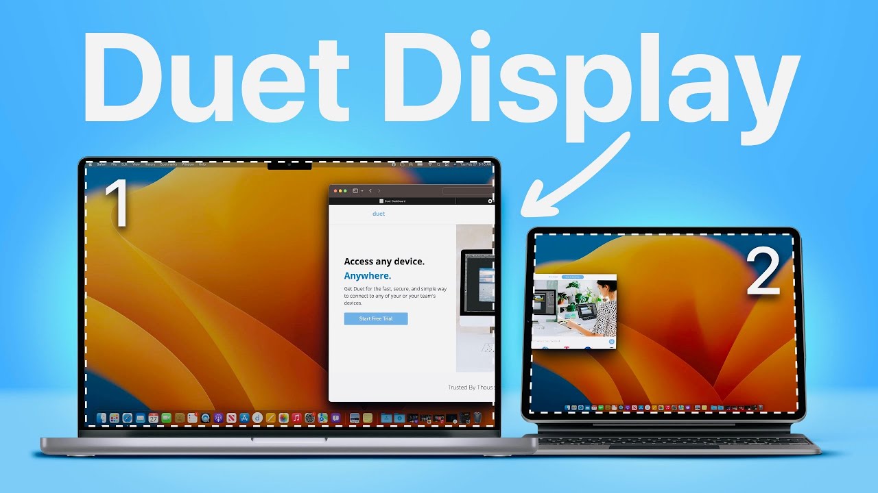 Duet Display - Second display and remote access software!