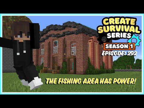 The Fishing Area Finally Has Power! | Create Survival EP 292