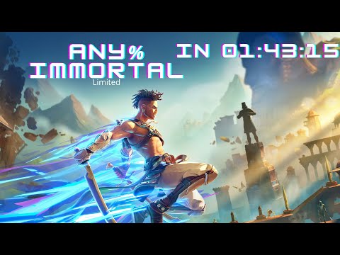 (Old Patch) Prince of Persia The Lost Crown Speedrun - Any% Immortal Limited in 01:43:15