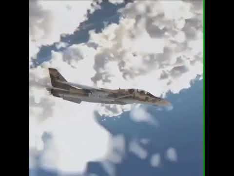 Iranian F-14 armed with 4 Fakour 90 missile