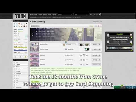 Level 100 Card Skimming - 13 Months | Torn