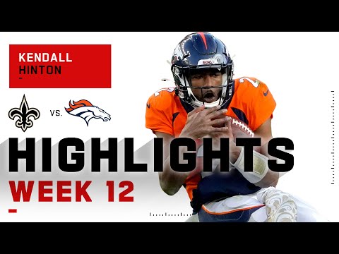 Rookie WR Kendall Hinton Tries His Best at QB | NFL 2020 Highlights