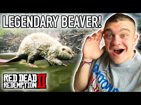 HUNTING DOWN THE LEGENDARY ALBINO BEAVER! Red Dead Redemption 2 Ep.22 - Kendall Gray