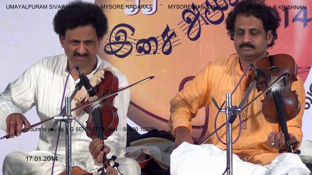 Krishna nee begane 10- Mysore Manjunath & Nagaraj - Umayalpuram K Sivaraman -  Anantha R Krishna