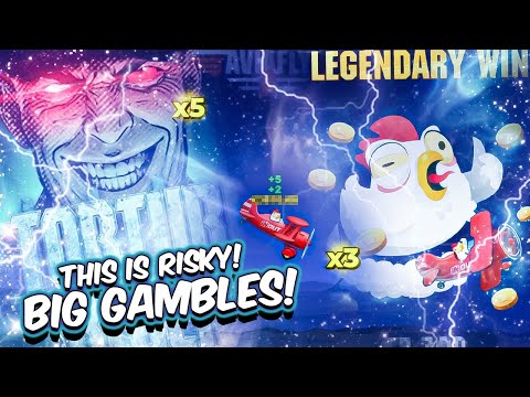 Thumbnail for video: *BIG GAMBLES* AviaFly Chicken Boy and Torture Block 🐔🐔