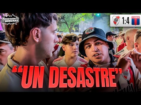 FAN REACTION / RIVER 1-4 TIGRE