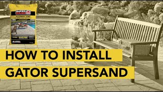 How To Install Gator Supersand