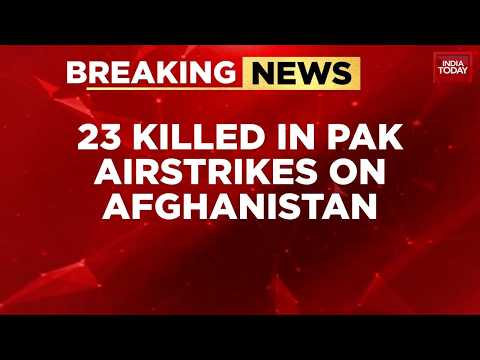 Pakistan Airforce Strikes Target TTP Hideouts In Afghanistan | 23 Killed In Border Provinces