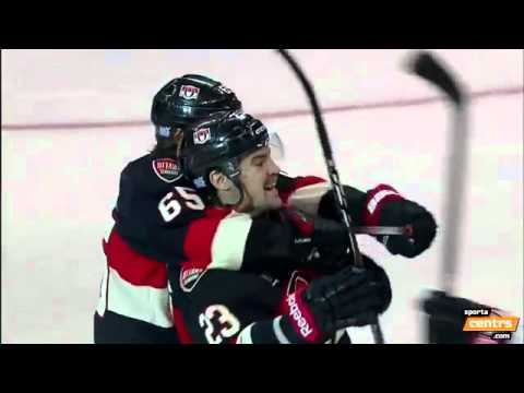 Daugavins first goal in NHL