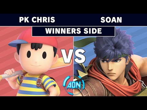 AON Ultimate #046 - MTS | PK Chris (Ness) Vs GG | Soan (Ike) Winners Round 4 -  Smash Ultimate