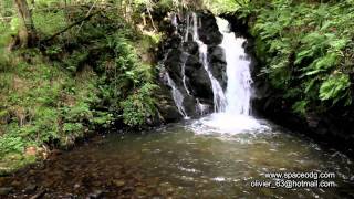 preview picture of video 'Cascades d'Auvergne - Cascade du moulin de Vigouroux - Marcenat (15)'