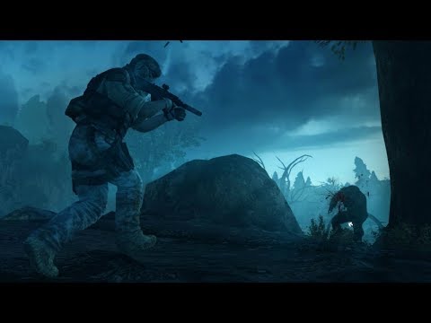 Very Beautiful Night Stealth Mission from Awesome Military Game Ghost Recon Future Soldier