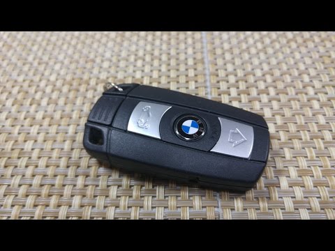 How to change / replace smart key fob Battery BMW 1, 3, 5, 7 series & X5 FCC KR55WK49147