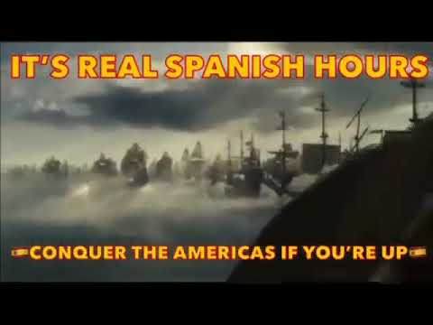 It’s real Spanish hours