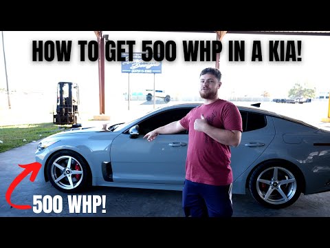 How To Get 500whp In A Kia Stinger! (10 Second Quarter Mile!)