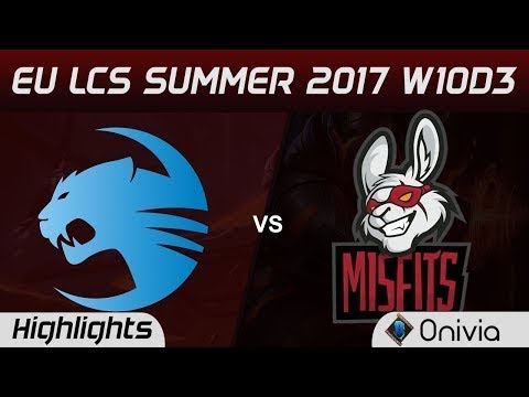 [Highlights []ROC vs MSF] [EU LCS SUMMER 2017]  [Ván 2]