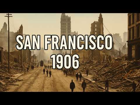 1906 San Francisco Earthquake | Restored Footage