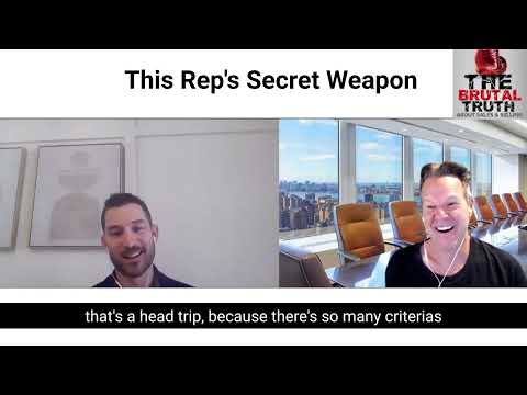 DO YOU HAVE THIS REP'S SECRET WEAPON???  - The Brutal Truth about Sales Podcast