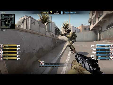 DTV ACE - ZywOo vs Astralis - de_dust2 @ BLAST Premier Global Final 2020 by demtovideo