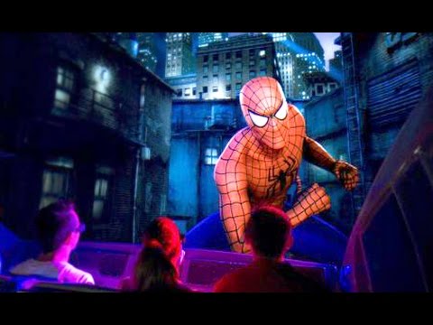 POV Amazing Adventures of Spider-Man ride Universal Islands of Adventure
