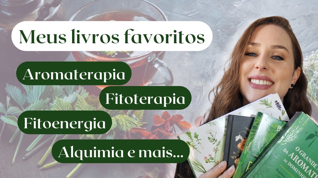 Meus MELHORES LIVROS sobre plantas medicinais - do iniciante ao avançado
