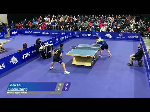 Eugene Wang vs Kou Lei   Final US Open 2021